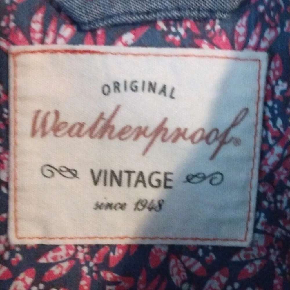 Weatherproof Men's Vintage Floral Print SS Shirt Size Small - Picture 2 of 10